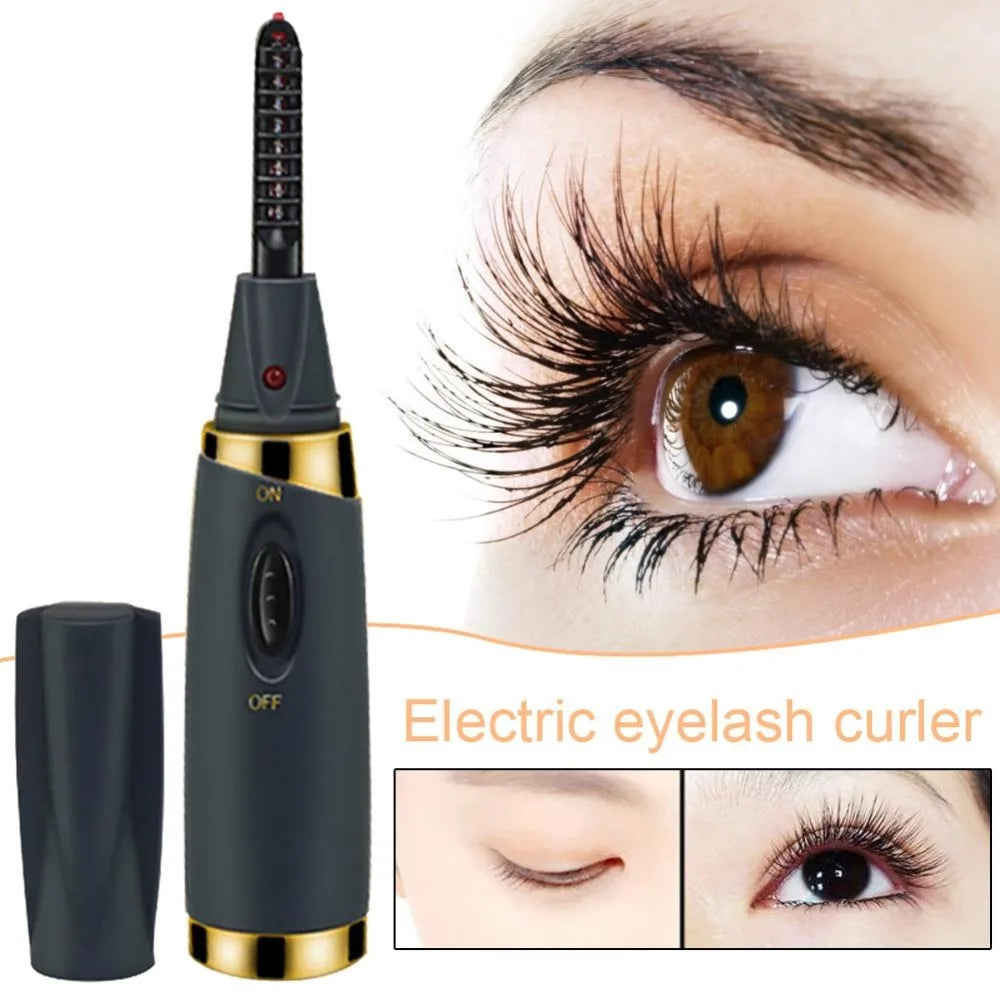 Electric Heated Eyelash Curler Heated 20 Seconds Makeup