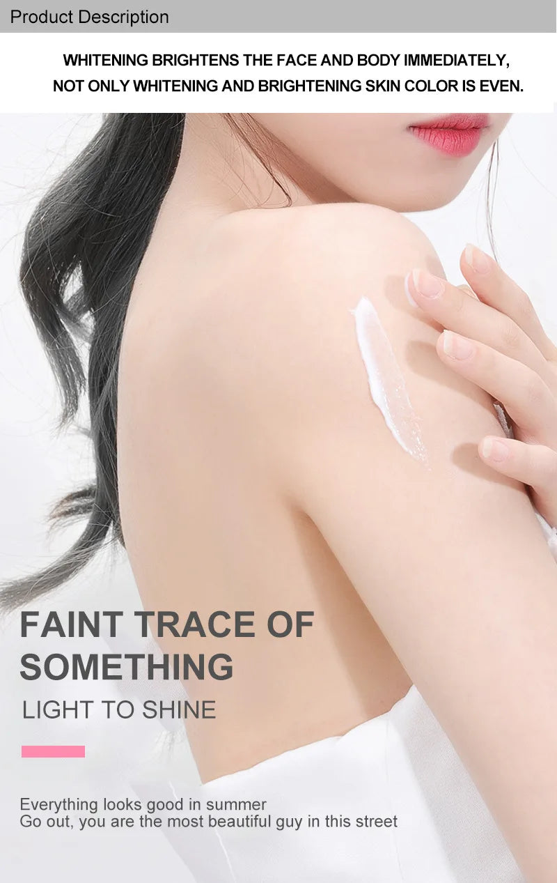 Whole body whitening body lotion