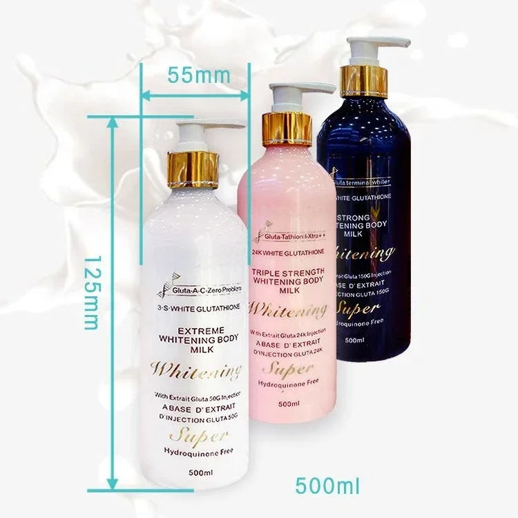 500ml  24 K Gold Glutathione Body Lotion