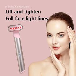 Beauty Eye Massage Device Anti Dark Circle Rechargeable EMS Vibrator Face Lifting Device Skin Care Skin Care 3-in-1 Function