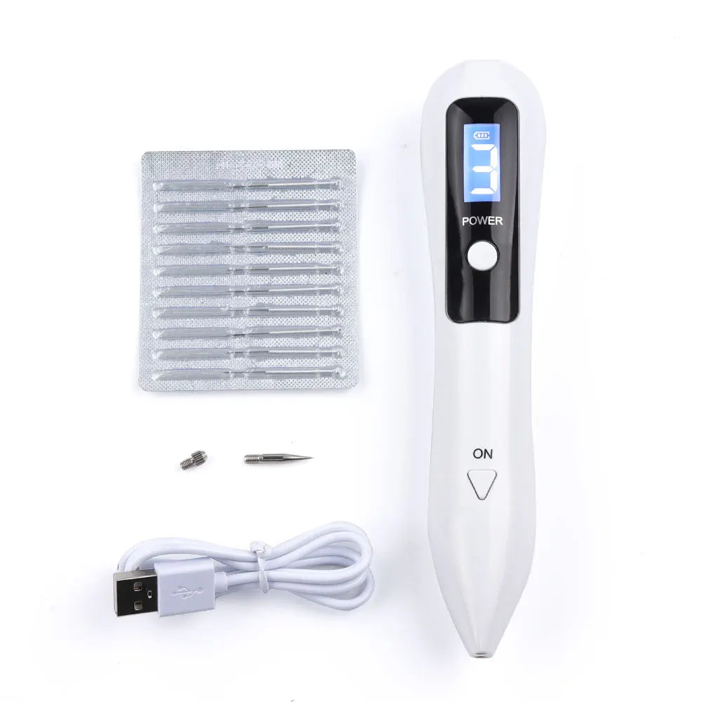 Laser Plasma Pen Freckle Remover Machine LCD Mole Removal Dark Spot Remover Skin Wart Tag Tattoo Remaval Tool Beauty Salon