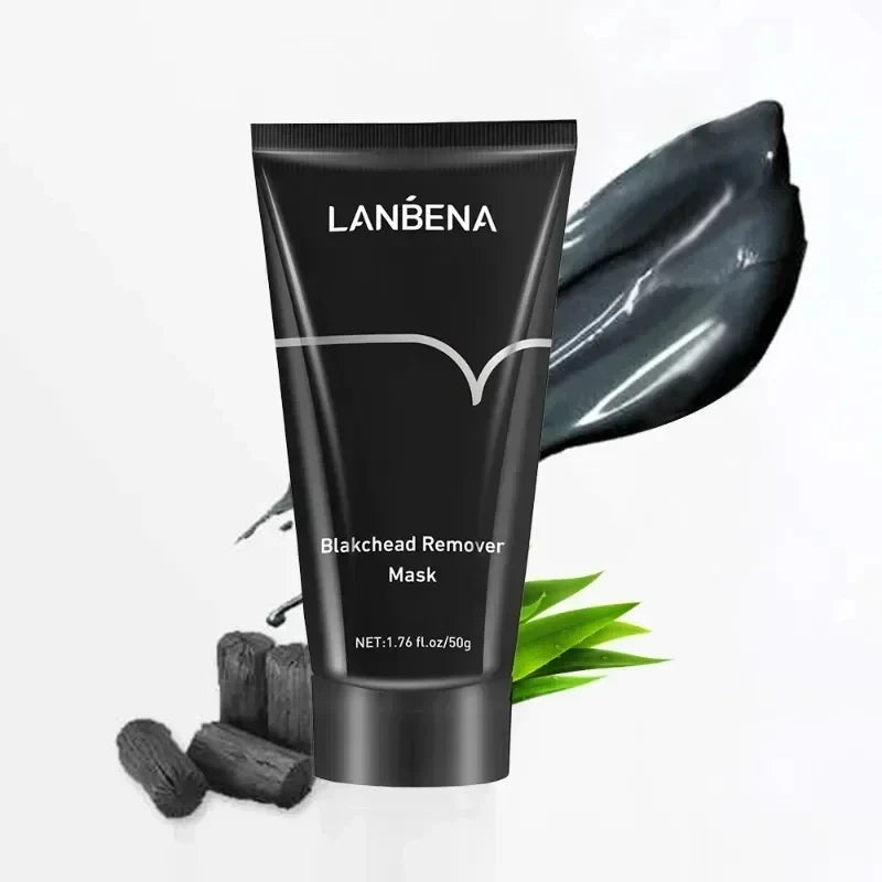 LANBENA Black Mask Blackhead Remover Nose Black Mask Face Care Mud Peel Off Mask Pore Strip Skin Care Oil Control