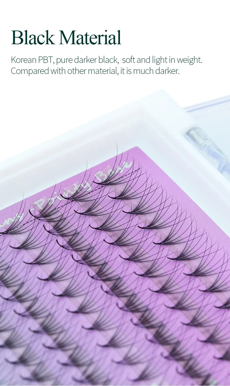 SONG LASH 12 Rows Pointy Base Premade Thin Eyelash