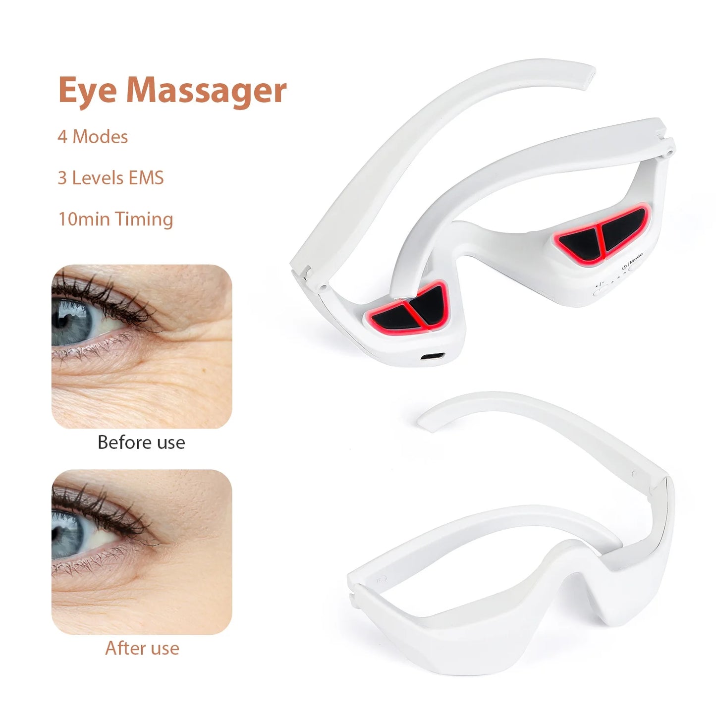 Anti-Aging Eye Massager Eyes Fatigue Relief Relaxation Relieve Dark Circles Eye Care Massage