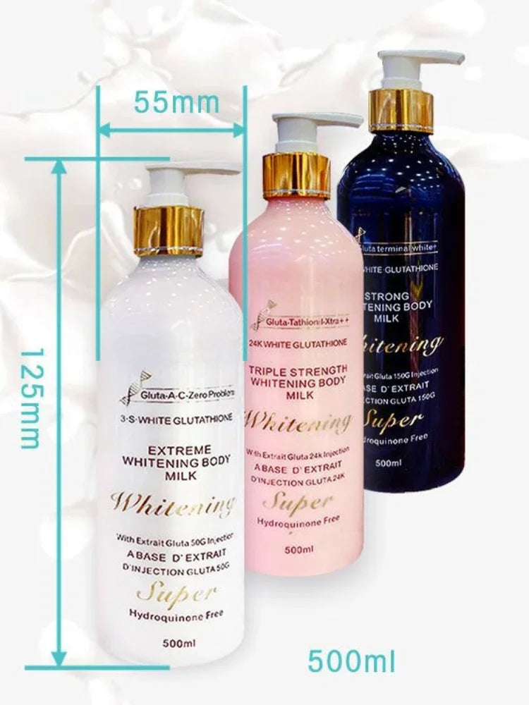 500ml  24 K Gold Glutathione Body Lotion