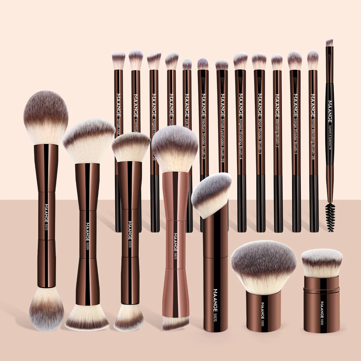 MAANGE 20pcs/set Pro Makeup Brushes