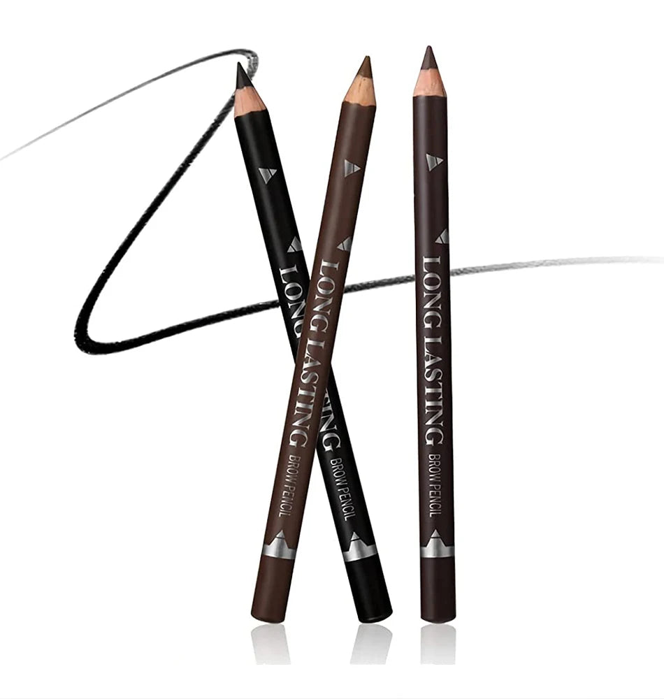 6/12Pcs Waterproof Eye Brow Pencil Women