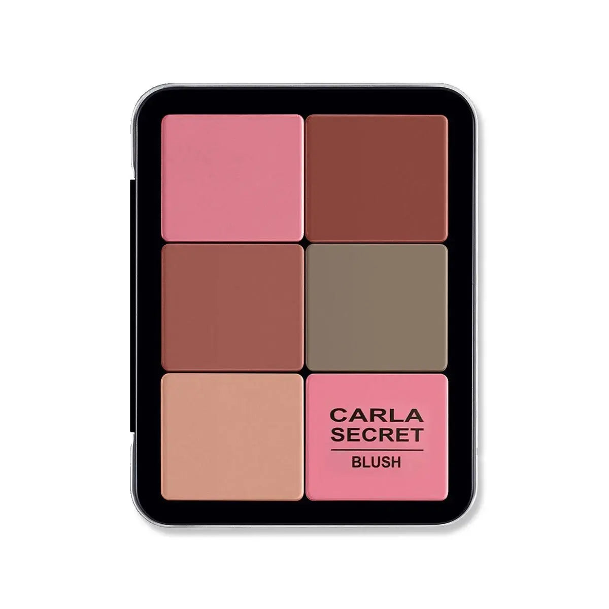 12 Shades Creamy Blush Palette HD Face Essentials Long-Lasting Matte Blush Cream Cover Makeup Palette 0.84oz